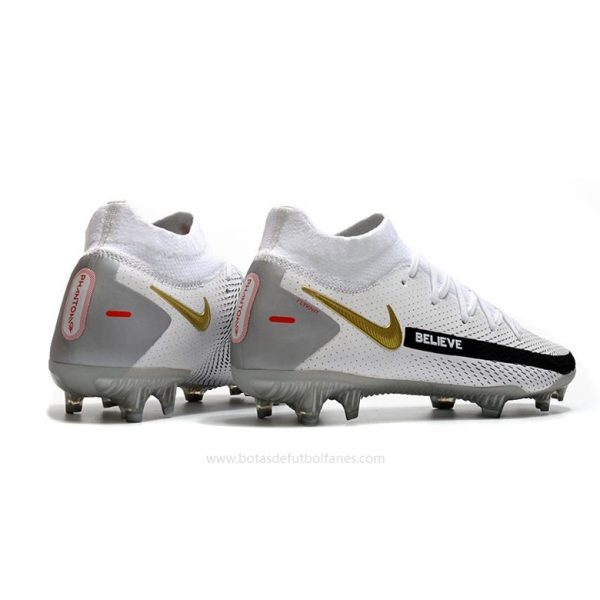 Nike Phantom Generative Texture Elite DF FG Blanco Negro Rojo Oro